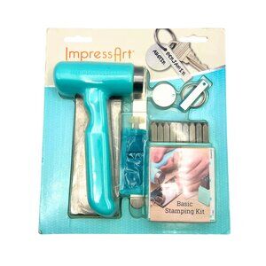 Impress Art Basic Hand Stamping Kit Metal Tools Custom DIY Jewelry Making Kit